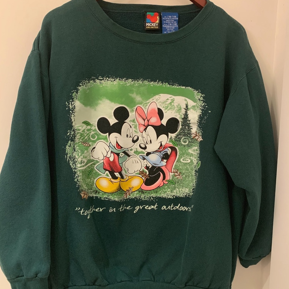 Vintage Jerry Leigh Mickey Unlimited sweatshirt